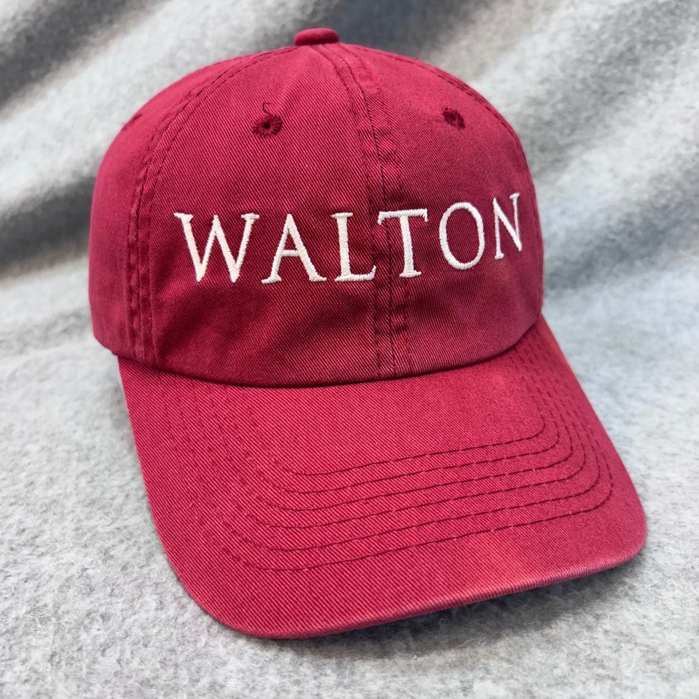 Walton University of Arkansas Red The Game Hat Adjustable Strapback OSFM